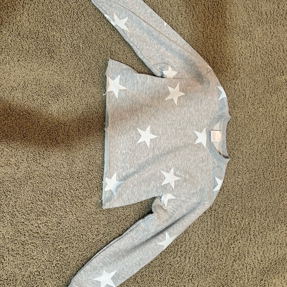 Women’s Cropped Star Crewneck